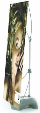 OUTDOOR BANNER STAND Y TANK