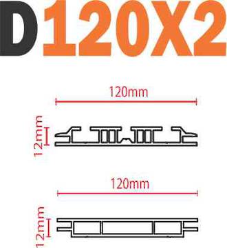 D120X SEG Frame-less Extrusion System
