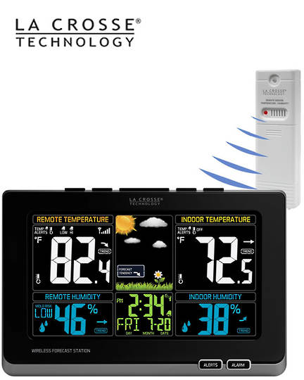 308-1414MB La Crosse Wireless Colour Weather Station with MOLD RISK Feature