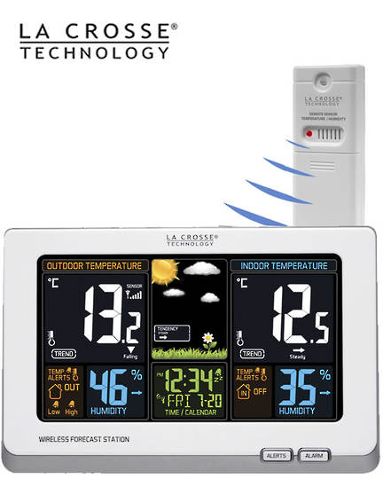 308-1414W La Crosse Wireless Colour Weather Station