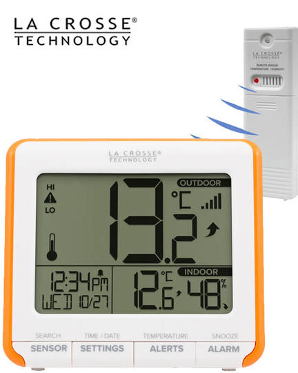 308-179OR La Crosse Thermometer with Indoor Humidity