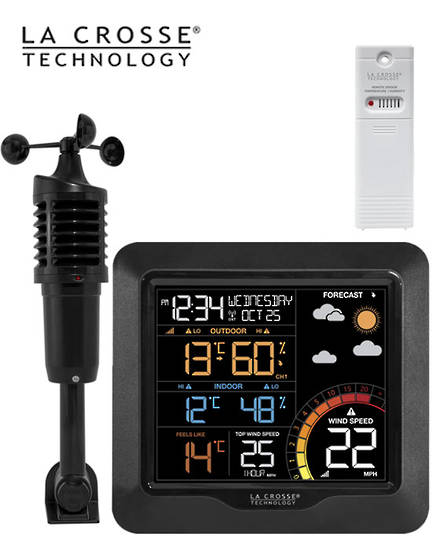 327-1417 La Crosse Prof Wind Speed Colour Station