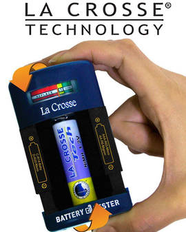 911-114 La Crosse Portable Battery Tester