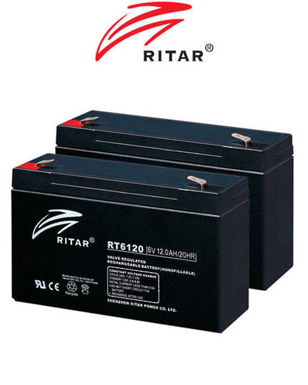 APC RBC3 Replacement RT6120 SLA Battery Kit #3