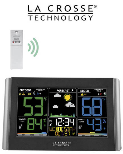 C85845 Wireless Color Weather Station