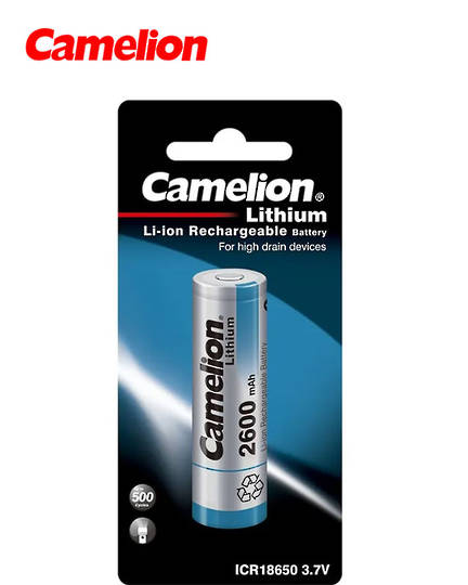 CAMELION 18650 2600mAh Rechargeable Battery