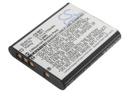SONY NP-BK1 NP-FK1 Compatible Battery