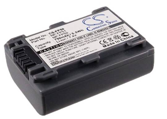 SONY NP-FP30 NP-FP50 NP-FP51 Camera Battery