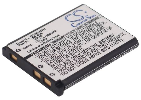 FUJIFILM NP-45 NP45A NP45 Camera Battery