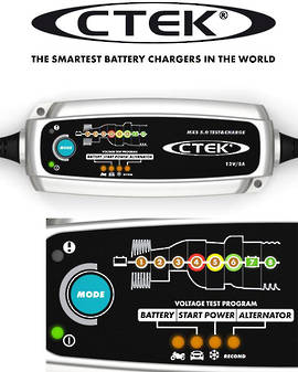 CTEK MXS Test and Charge 5.0 12V 5AMP NG CHARGER
