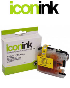 Compatible Brother LC235XLY Hi-Yield Yellow Ink Cartridge