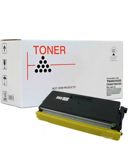 Compatible Brother TN3060/6600/7600 (TN460) Black Toner Cartridge
