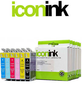 Compatible Epson T0491-T0496 Ink Cartridge Set