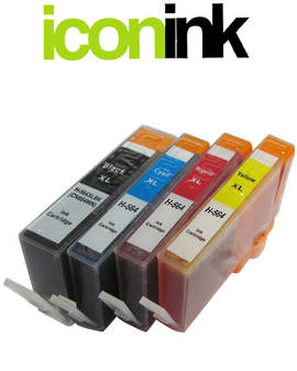 Compatible HP 564 XL High Yield Ink Cartridge Set