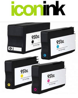 Compatible HP 950, HP 951 XL High Yield Ink Cartridge Set