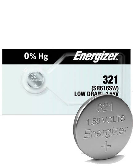ENERGIZER 321 SR65 SR616 SR616SW Watch Battery