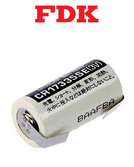 FDK CR17335SE 2/3A with Tag Specialised Lithium Battery