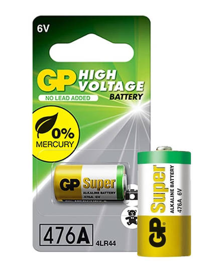 GP 476A 4LR44 28A A544 L1325 V4034PX 6V Alkaline Battery