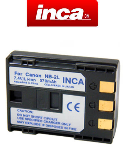 INCA CANON NB-2L NB-2LH NB2L NB2LH Camera Battery