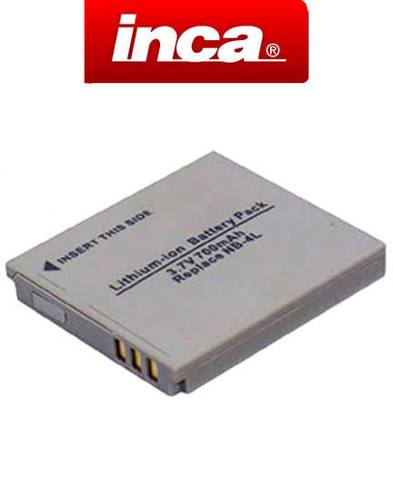 INCA CANON NB4L NB-4L Camera Battery