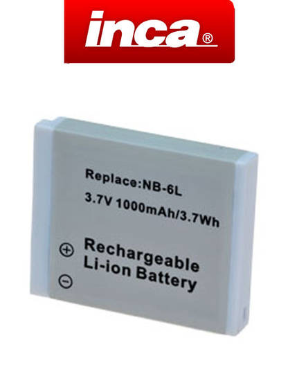 INCA CANON NB6L NB-6L NB-6LH Camera Battery