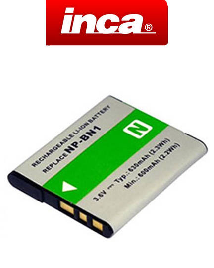 INCA SONY NP-BN, NP-BN1 Type N Compatible Battery