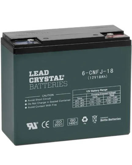 Lead Crystal 6-CNFJ-18 SLA 12V 18AH Battery