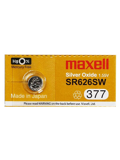 MAXELL 376 377 SR66 SR626SW Watch Battery