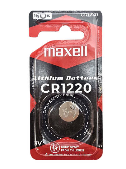 Maxell CR1220 Lithium Battery