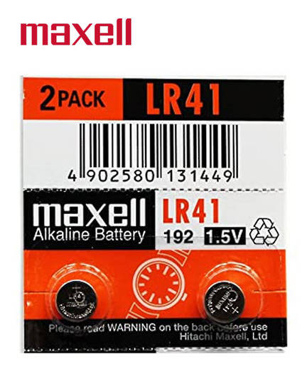 MAXELL LR41 192 Alkaline Battery 2PK