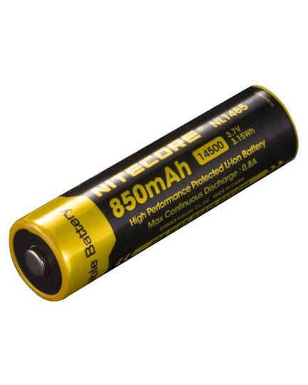 NITECORE NL1485 14500 850mAh Lithium Battery