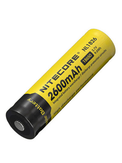 NITECORE NL1826 18650 2600mAh Lithium Battery