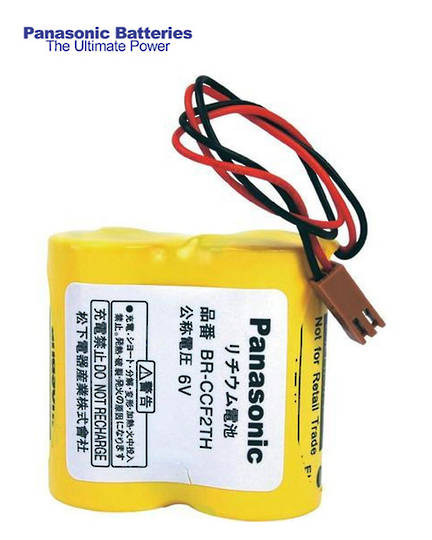 PANASONIC BR-C BR-CCF2TH A98L-0001-0902 6V Battery
