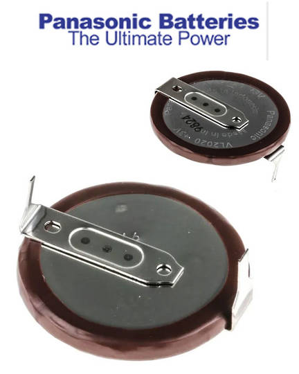 PANASONIC VL2020/HFN Rechargeable Lithium Battery Coin Cell