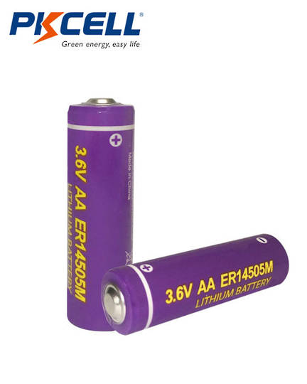 PKCELL ER14505M AA 1800mAh Hi Power Type Lithium Li-SOCI2 Battery