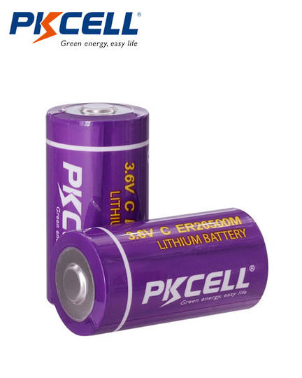 PKCELL ER26500M C Size 6500mAh Hi Power Type Lithium Li-SOCI2 Battery