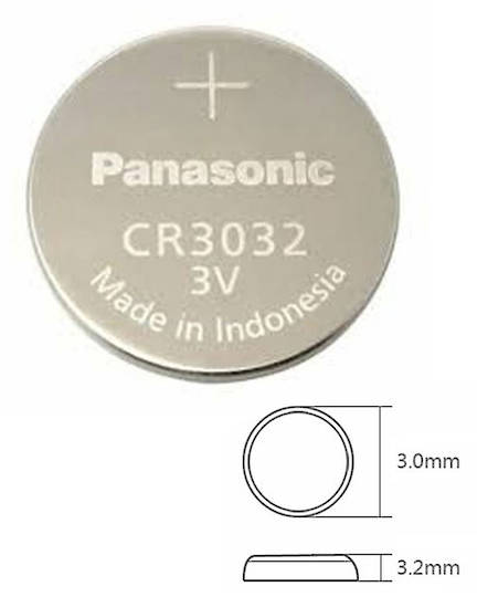 Panasonic CR3032 Lithium Battery