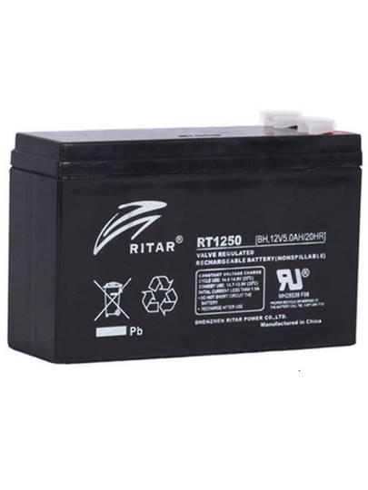 RITAR RT1250BH 12V 5AH SLA battery