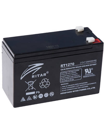 RITAR RT1270 12V 7AH SLA battery