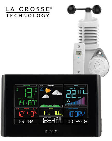 S82950 La Crosse WIFI Weather Station with Leak Detector