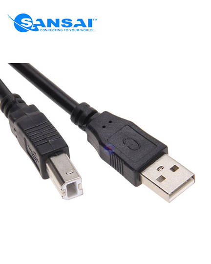 SANSAI USB Printer Scanner Cable