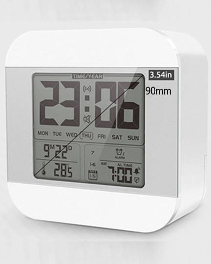 Smart Talking Alarm Clock Time and Temperature