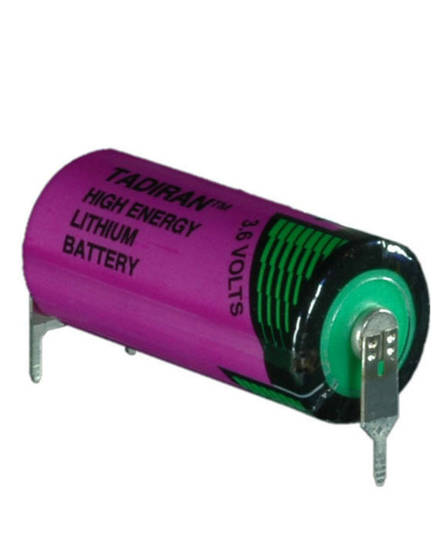 Tadiran TL-5955 (PT) 2/3AA Lithium with 3-Pin (D+7mm S-)