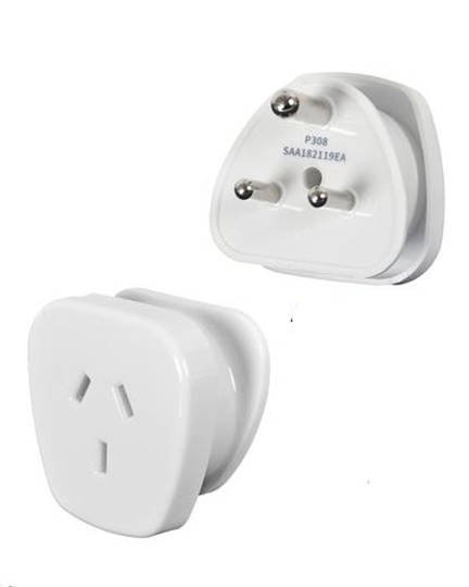 Travel Adaptor for NZ to South Africa India Pakistan Sri Lanka Type D Small Plug