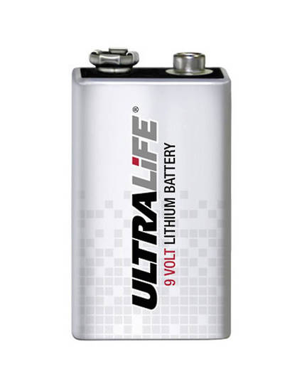 ULTRALIFE 9V Lithium Battery
