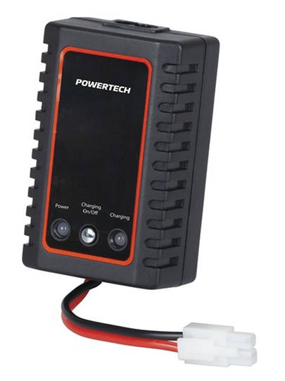 Universal Main Powered Battery Charger for NiMH NiCD 2V-15VDC Output