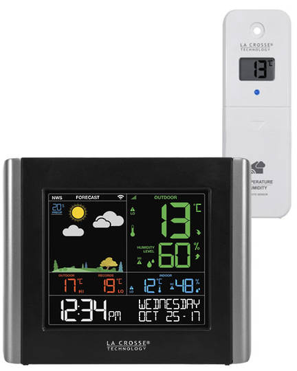 V10-TH La Crosse WIFI Colour Weather Station