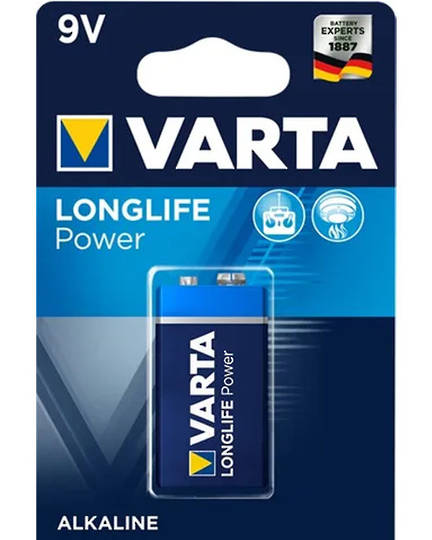 VARTA 9V Size Alkaline Battery