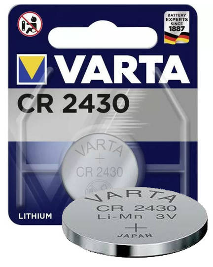 VARTA CR2430 Lithium Battery