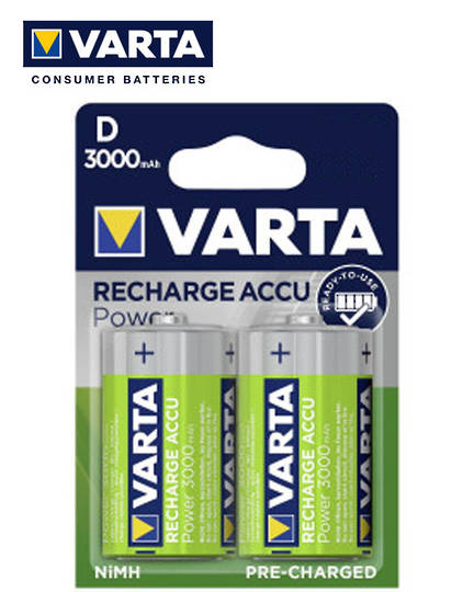 VARTA D Size NiMH Rechargeable Battery